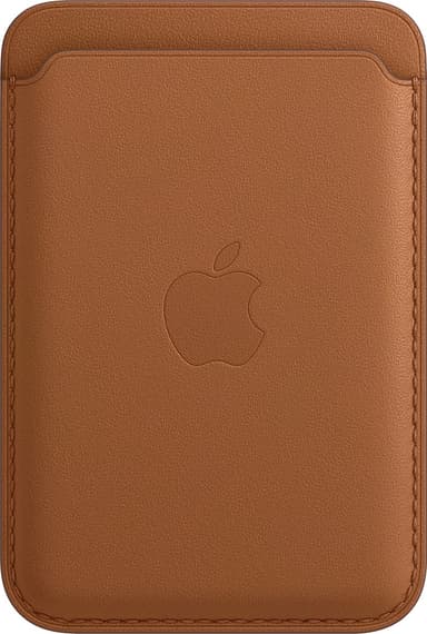iPhone läderplånbok med MagSafe (saddle brown)
