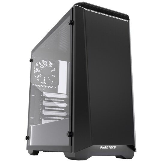 Phanteks Eclipse P400s PC datorchassi(svart/vit/glas)