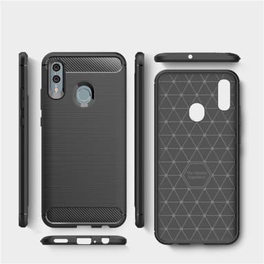 Stöttåligt Armor Carbon TPU-skal Huawei P Smart 2019 - Grå