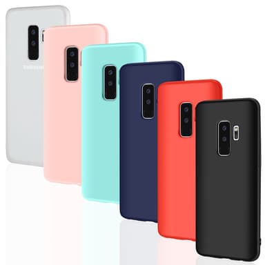 SKALO Samsung S9 Ultratunn TPU-Skal - Röd