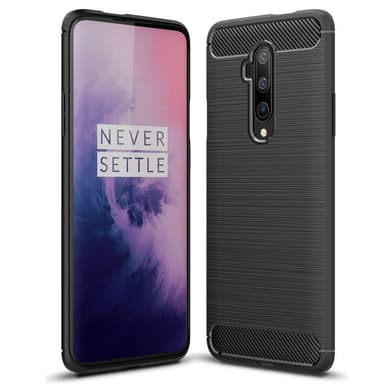 Stöttåligt Armor Carbon TPU-skal Oneplus 7T Pro - Svart