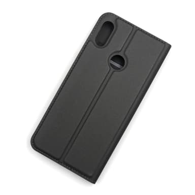 Plånboksfodral Ultratunn design Huawei Y6 2019 - Mörkgrå