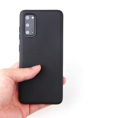 Samsung Note 20 Ultratunn Silikonskal - Vit-transparent