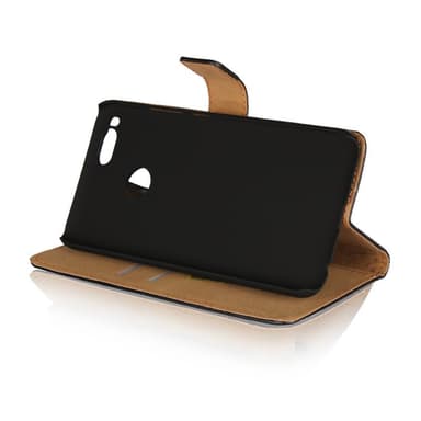 Plånboksfodral Äkta Skinn Xiaomi Mi A1 - Vit