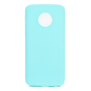 Moto G5 PLUS Ultratunn Silikonskal - Turkos