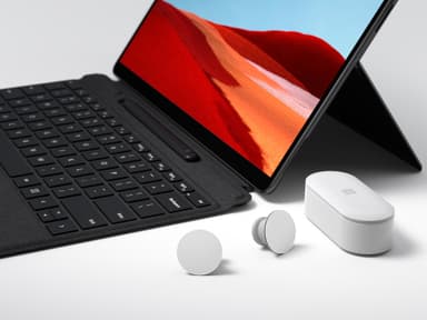 Microsoft Surface Earbuds True Wireless in-ear hörlurar (ljusgrå)