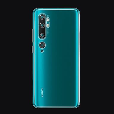 Transparent Silikon TPU-Skal till Xiaomi Mi Note 10/10 Pro