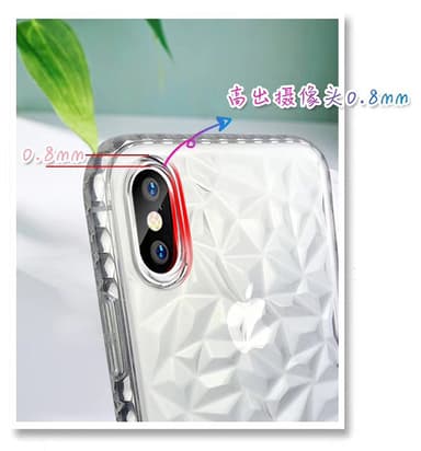 Extra tåligt 3D Diamant TPU iPhone 7/8 PLUS - Rosa