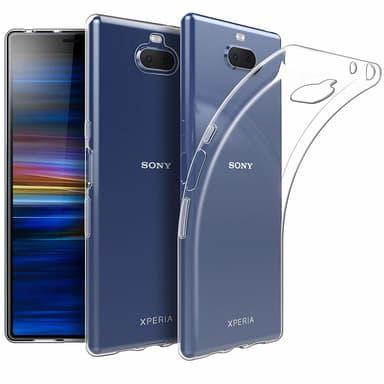 Transparent Silikon TPU-Skal till Sony Xperia 10 Plus