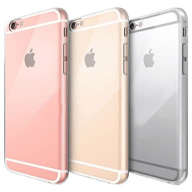 Transparent Silikon TPU-Skal till iPhone 6/6S
