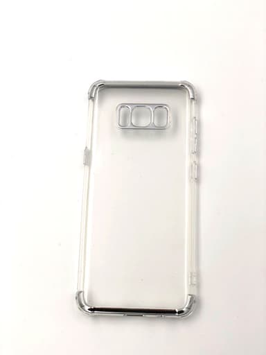 Extra tåligt design TPU | färgade kanter Samsung S8+ - Svart