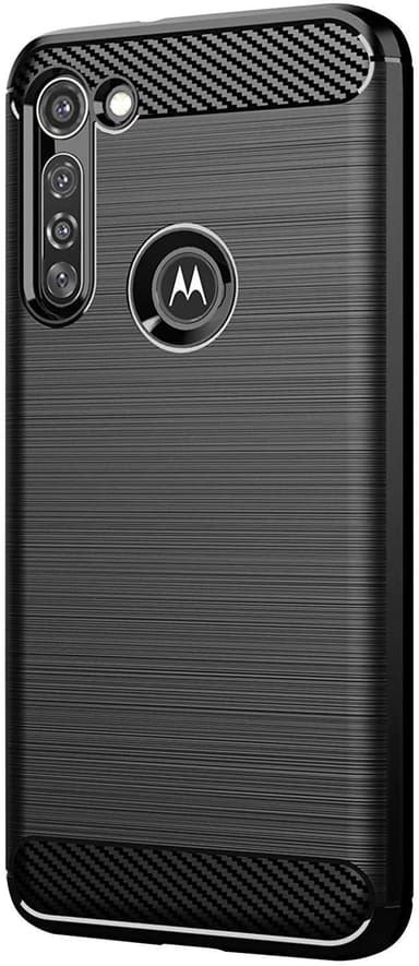 Stöttåligt Armor Carbon TPU-skal Moto G8 Power - Blå