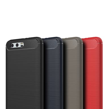 Stöttåligt Armor Carbon TPU-skal Honor 9 - Grå
