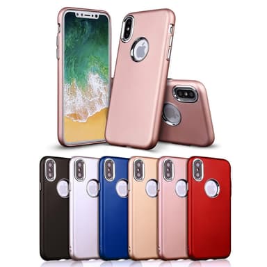 iPhone Xs Max | TPU-Skal Metallknappar - Svart