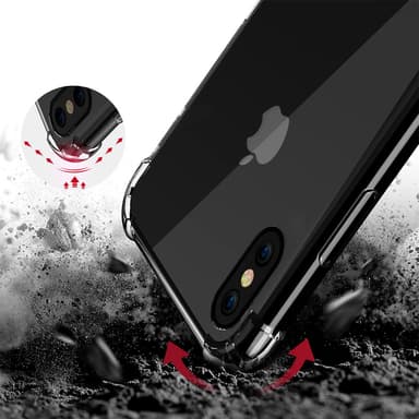 SKALO iPhone X/XS Extra strong TPU-skal