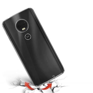 Transparent Silikon TPU-Skal till Moto G7 / Moto G7 PLUS