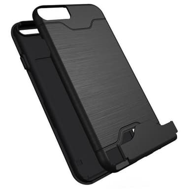 iPhone 6/6S | Armor skal | Korthållare - Svart