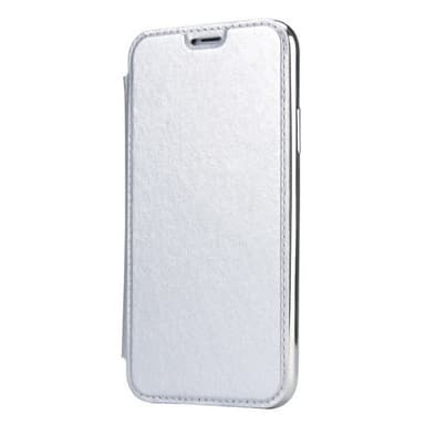 SKALO iPhone 11 Pro Max Plånboksfodral TPU Ultraslim design - Silver