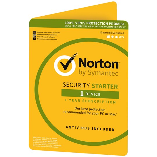Norton Security Starter (1 enhet)