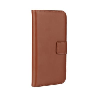 Plånboksfodral Äkta Skinn Samsung Note 9 - Brun