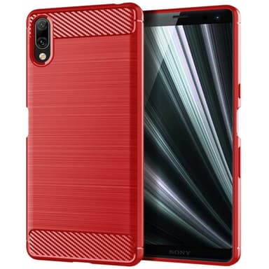 Stöttåligt Armor Carbon TPU-skal Sony Xperia L3 - Svart
