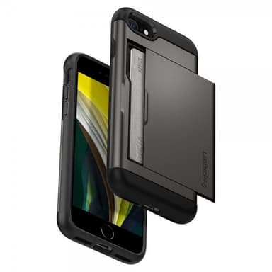 Spigen iPhone 7/8/SE Skal Slim Armor CS Gunmetal