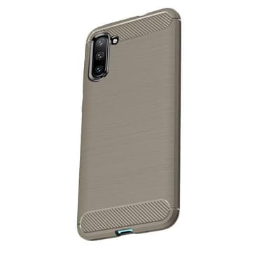 Stöttåligt Armor Carbon TPU-skal Samsung Note 10 - Grå