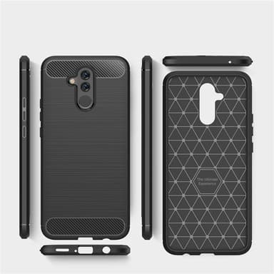 Stöttåligt Armor Carbon TPU-skal Huawei Mate 20 Lite - Blå