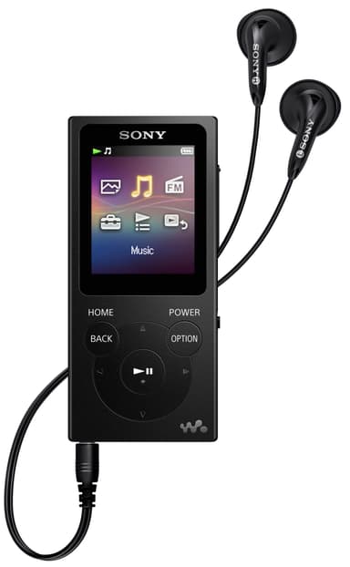 Sony Walkman 8 GB NWZ-E394 (svart)