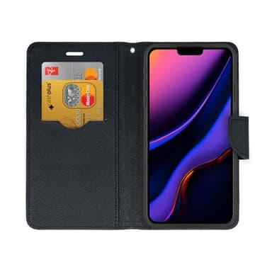 Plånboksfodral Fancy iPhone 11 Pro Max - Svart - Svart