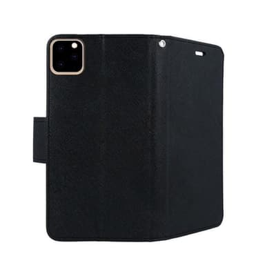 Plånboksfodral Fancy iPhone 11 Pro Max - Svart - Svart
