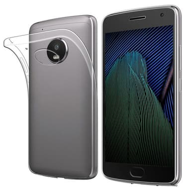 Transparent Silikon TPU-Skal till Moto G5