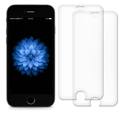 2-PACK SKALO iPhone 6/6S Skärmskydd i Härdat glas