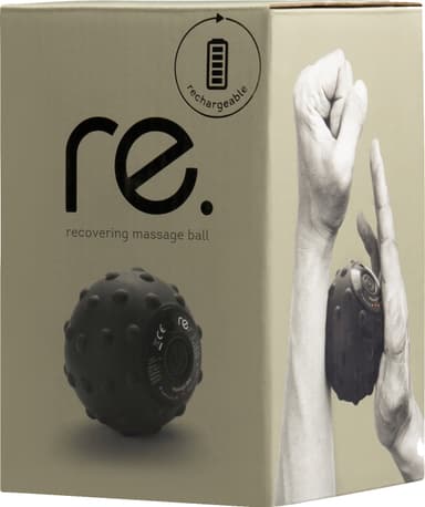 re. massageboll EMK-034 (svart)
