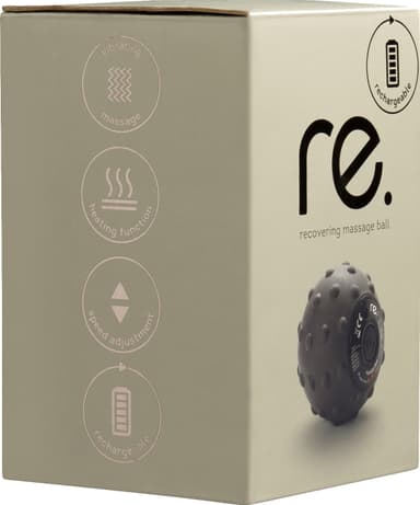 re. massageboll EMK-034 (svart)