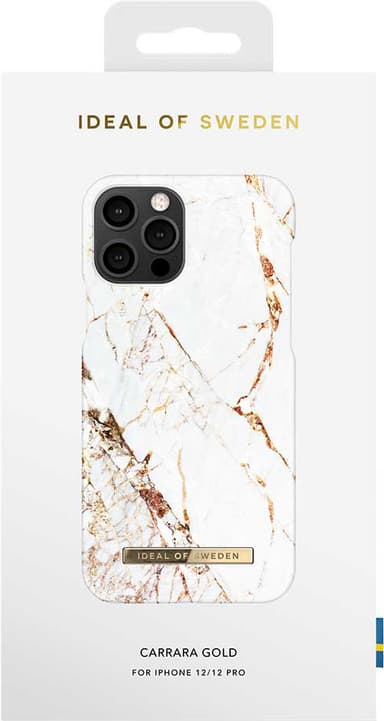 iDeal fashion fodral för iPhone 12 Pro (carrara guld)