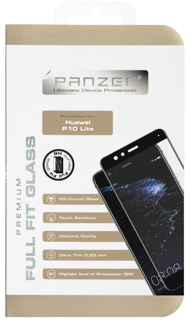 Panzer för Huawei P10 Lite skärmskydd (svart)