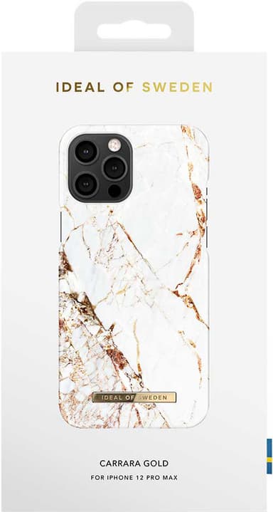 iDeal fashion fodral för iPhone 12 Pro Max (carrara guld)