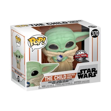 FUNKO! POP EXCLUSIVE SW MANDALORIAN - CHILD W KNOB
