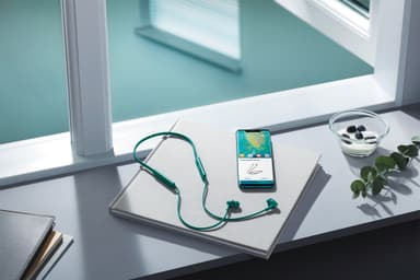 Huawei FreeLace trådlösa in-ear hörlurar (emerald green)