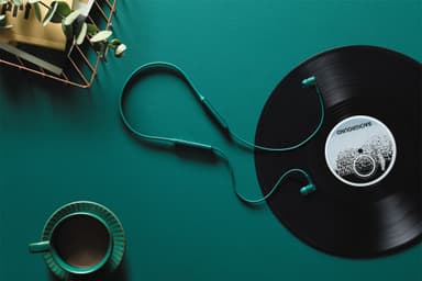 Huawei FreeLace trådlösa in-ear hörlurar (emerald green)