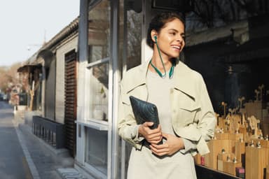 Huawei FreeLace trådlösa in-ear hörlurar (emerald green)