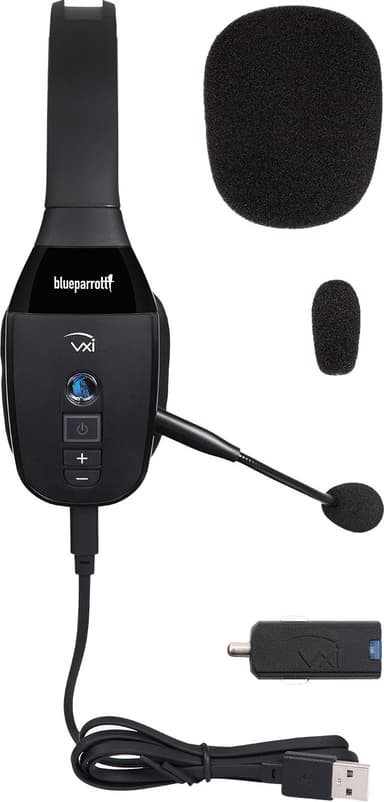 BlueParrott B450-XT Classic trådlöst handsfree-headset (svart)