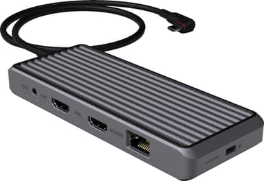 Unisynk USB-C-Hubb V2 8 portar - Mac-tillbehör