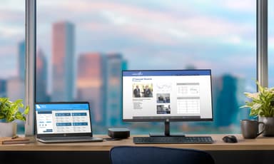 HP P244 23.8" Full HD skärm(Svart)