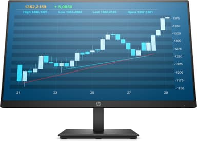 HP P244 23.8" Full HD skärm(Svart)