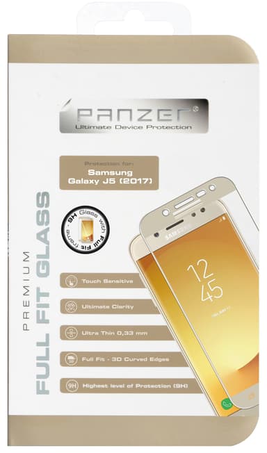 Panzer Full-Fit skärmskydd Samsung Galaxy J5 2017