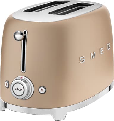 Smeg brödrost 50-talsstil TSF01CHMEU (guld)