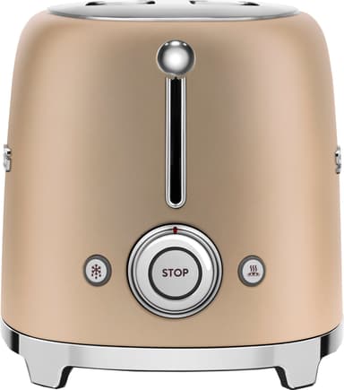 Smeg brödrost 50-talsstil TSF01CHMEU (guld)