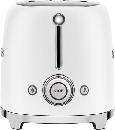 Smeg brödrost 50-talsstil TSF01WHMEU (vit)